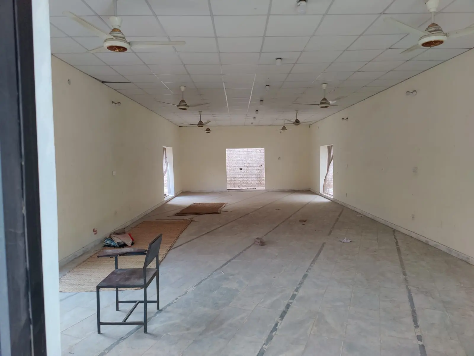 Building survey and site inspection
